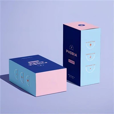 Boîte d'emballage cosmétique en papier